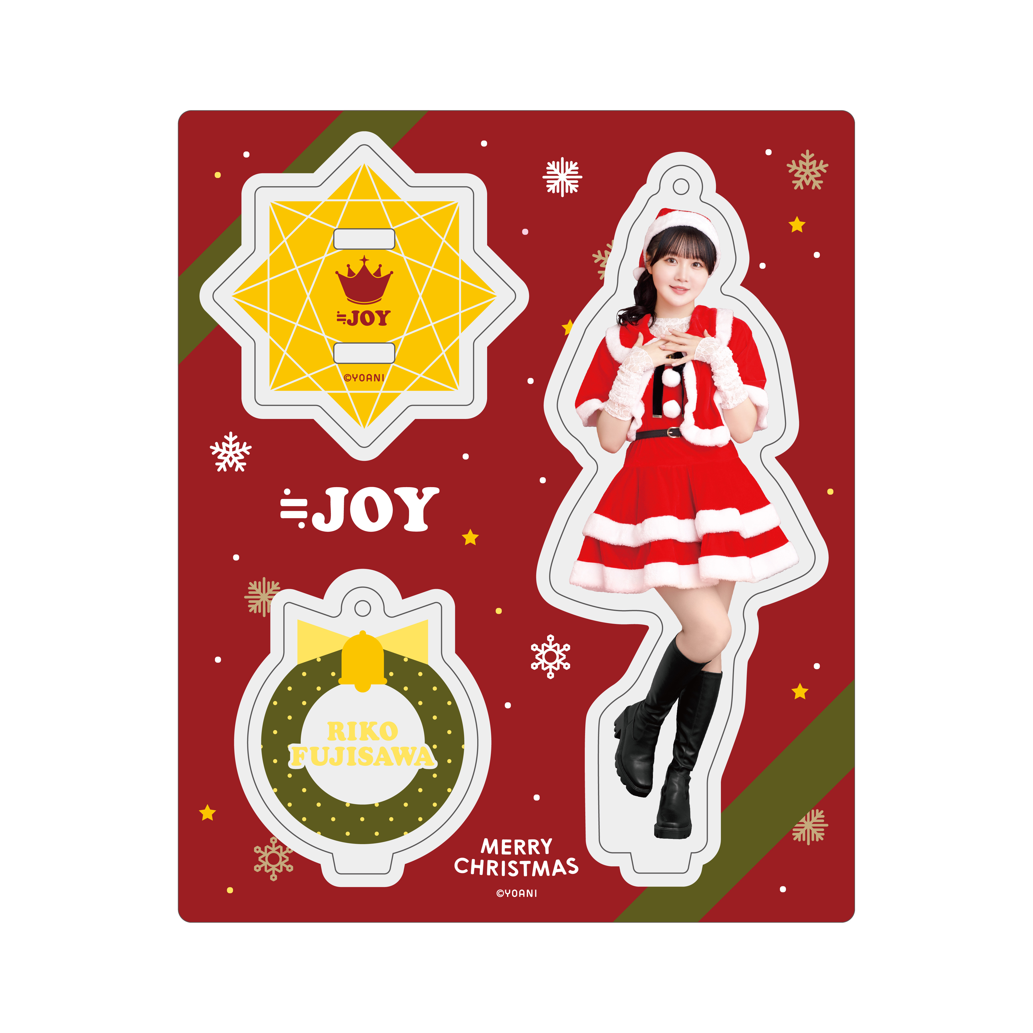 アクリルスタンドキーホルダー（サンタ2024衣装）